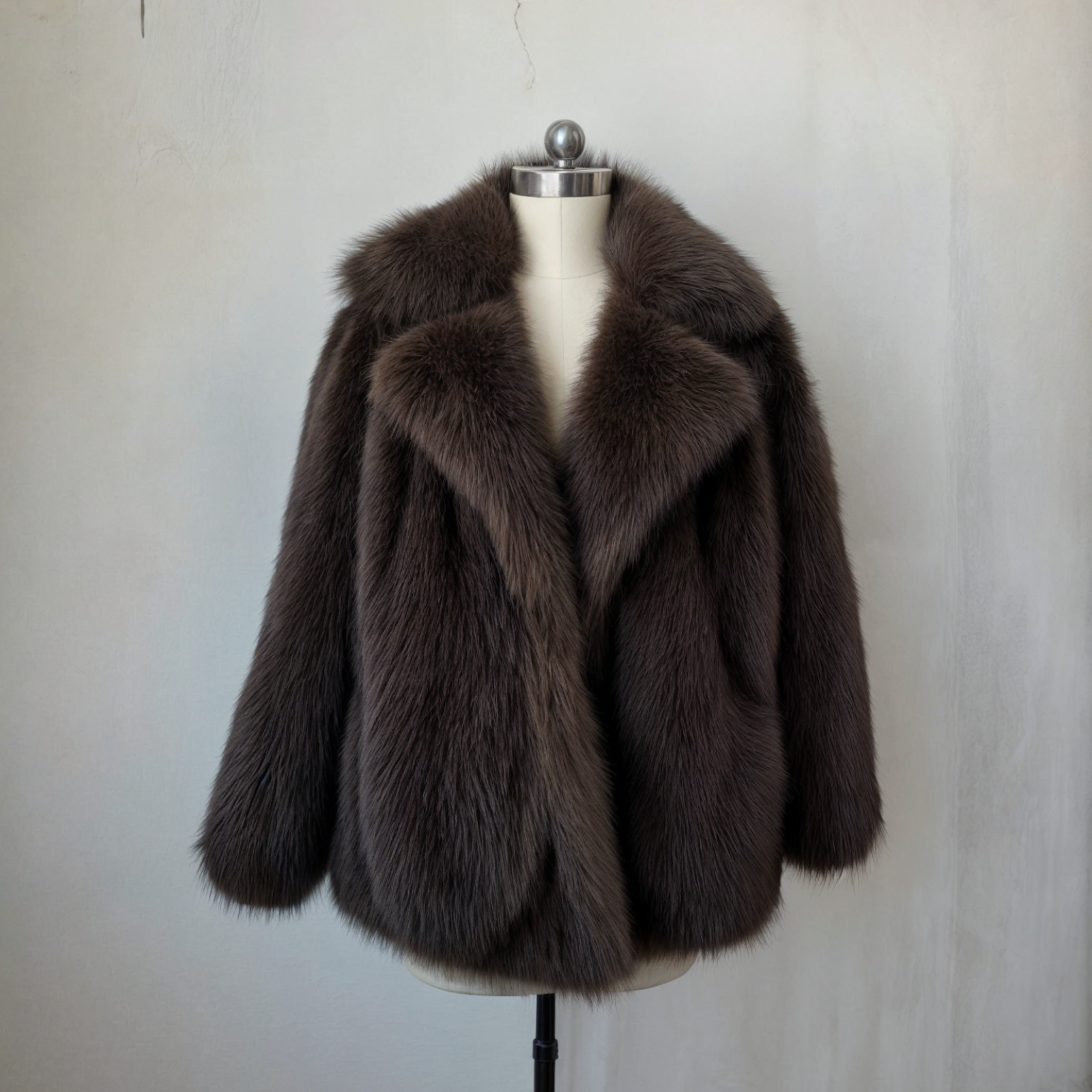 Fleur jas met zachte faux fur, trendy oversized pasvorm - Perfect voor koude winterdagen