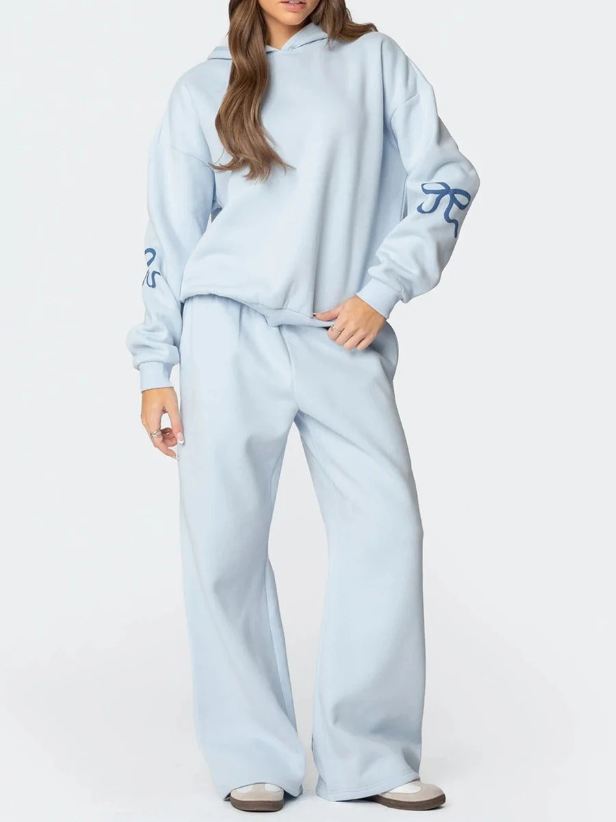 Sofie, Tracksuit, Strikdetails, Oversized, Dames, Comfortabel, Verenabrussels