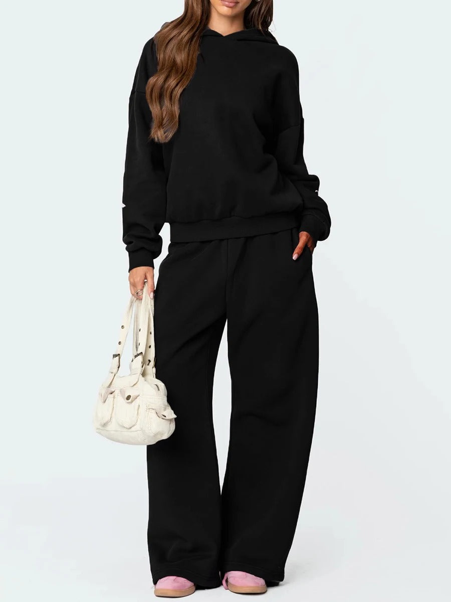 Sofie, Tracksuit, Strikdetails, Oversized, Dames, Comfortabel, Verenabrussels